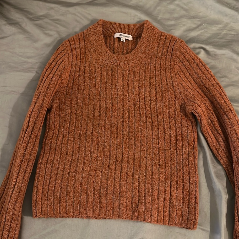 New without tags. Never worn. Crop Madewell Sweater!